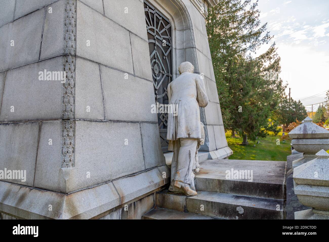 Cripta della famiglia Bowman, Shrewsbury Vermont Foto Stock