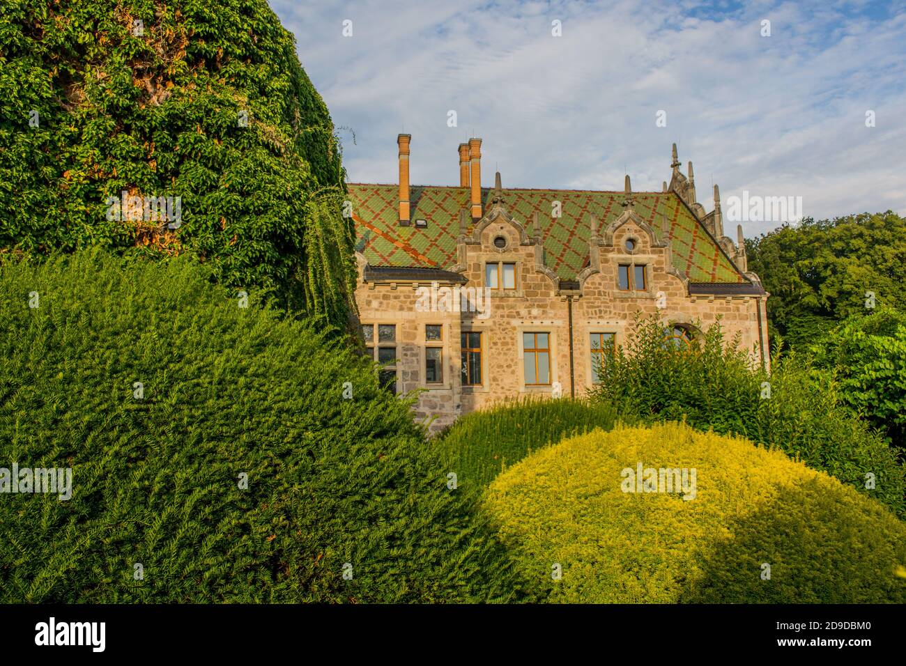 Sensazioni autunnali nella bellissima valle di Werra - Turingia / Germania Foto Stock