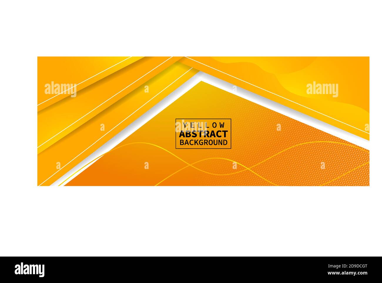 colore giallo gradiente astratto con effetto linea Illustrazione Vettoriale