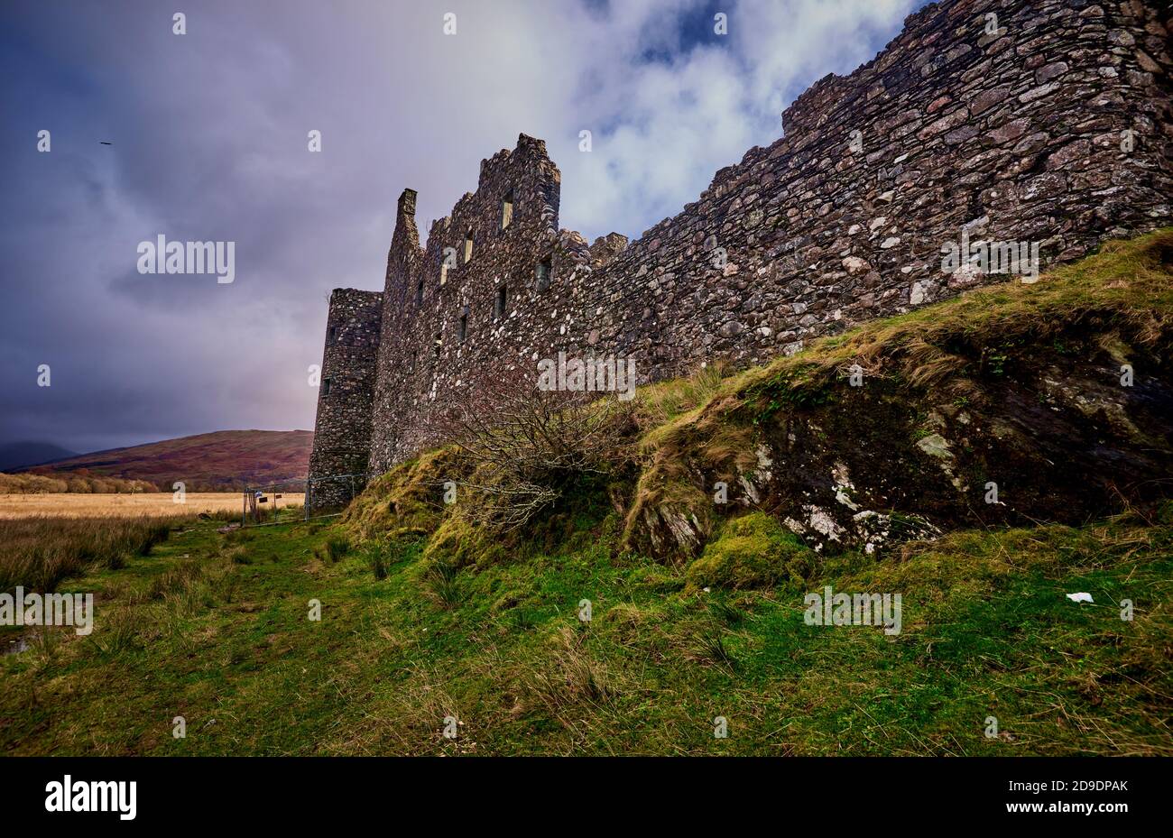 Kilchurn Castle (KC1) Foto Stock