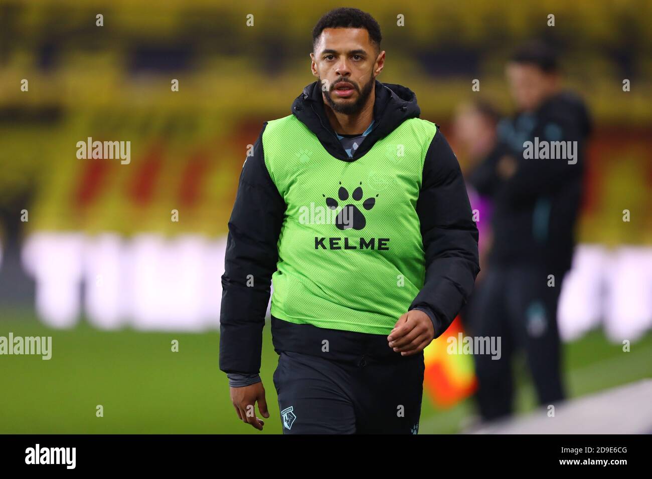 Andre Grey of Watford - Watford v Stoke City, Sky Bet Championship, Vicarage Road, Watford, UK - 4 novembre 2020 solo per uso editoriale - si applicano restrizioni DataCo Foto Stock