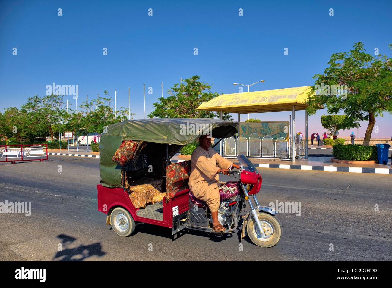 La diga di Assuan prese @Assuan, Egitto Foto Stock