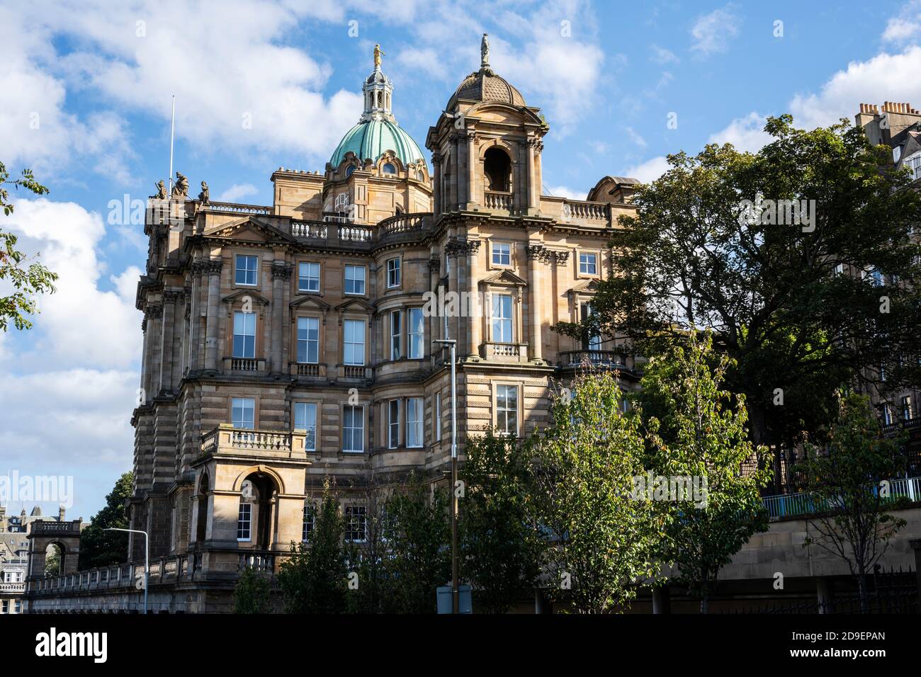 Museum on the Mound, situato nella sede centrale della Bank of Scotland sulla Mound, Edimburgo, Scozia, Regno Unito Foto Stock