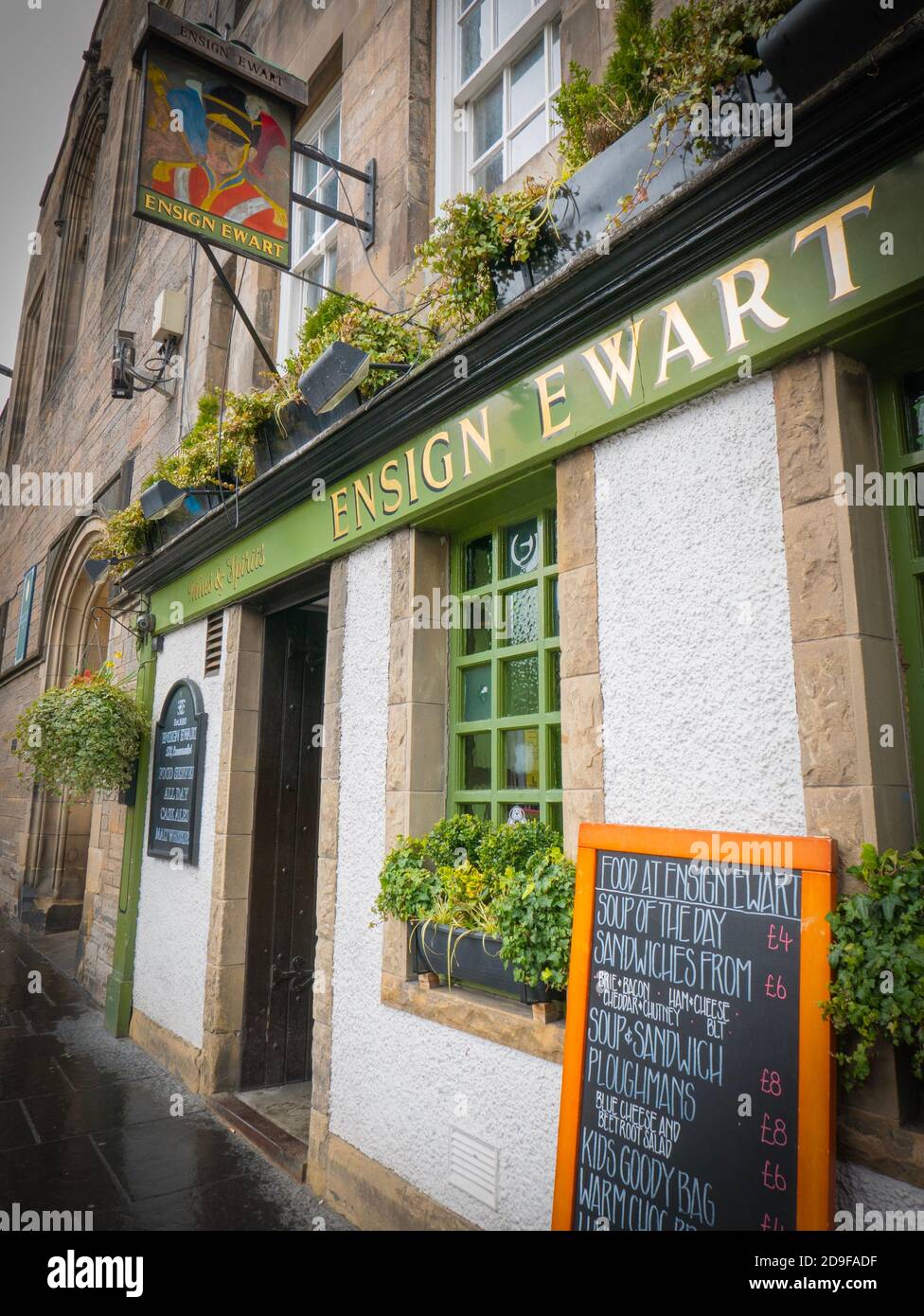 The Ensign Ewart, Edimburgo Foto Stock