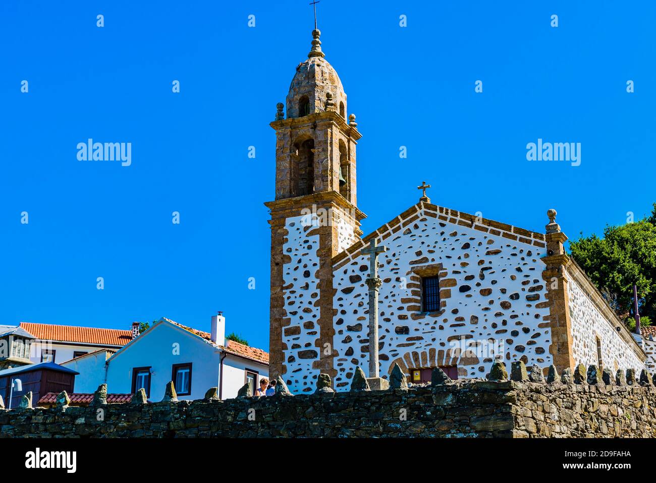 Santuario. Santo André de Teixido - San Andrés de Teixido, è un piccolo villaggio del comune di Cedeira. C'è un santuario chiamato anche Santo Foto Stock