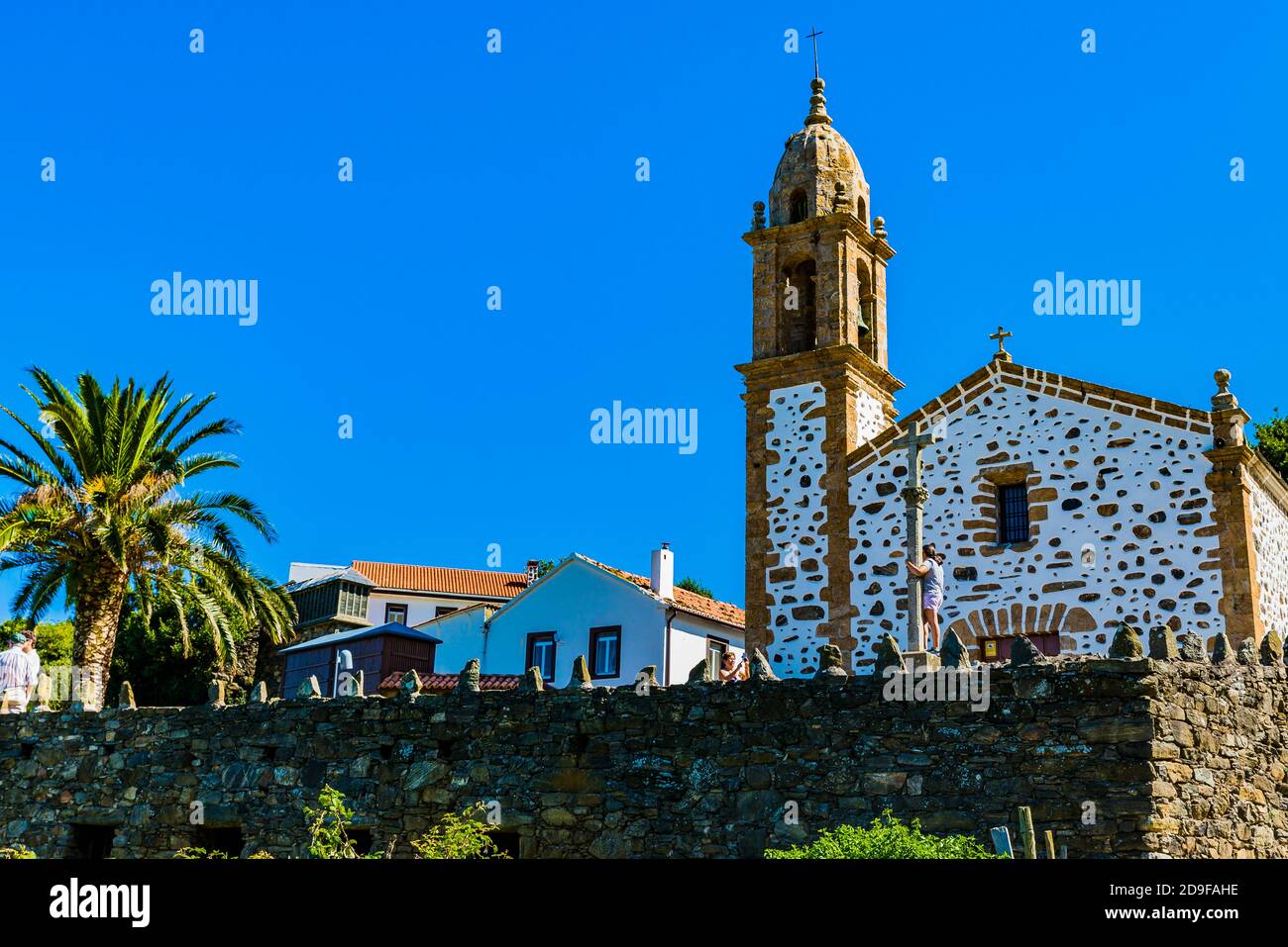 Santuario. Santo André de Teixido - San Andrés de Teixido, è un piccolo villaggio del comune di Cedeira. C'è un santuario chiamato anche Santo Foto Stock