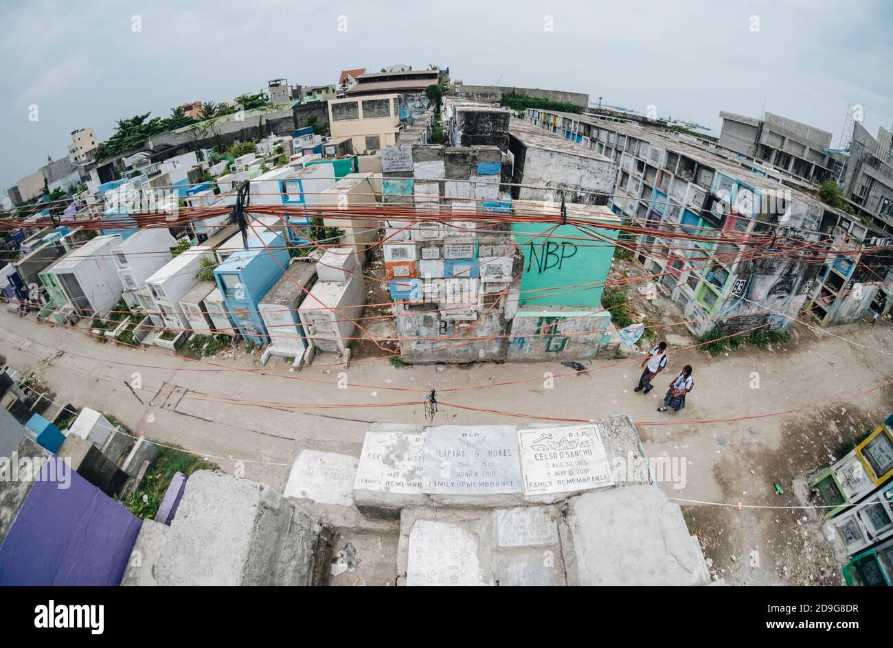 Navotas, Manila una città nella città di Manila nelle Filippine Foto Stock