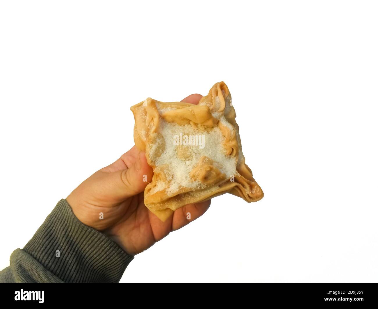 Paste tradizionali argentine creole puff ('pastelitos criollos') ripieni di mela cotogna Foto Stock