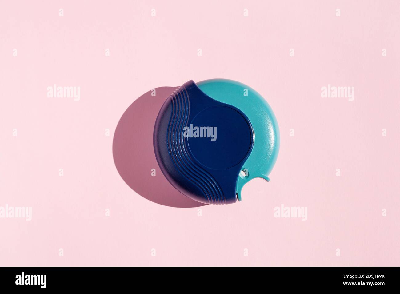 asma inalatore medicina. trattamento medico Foto Stock