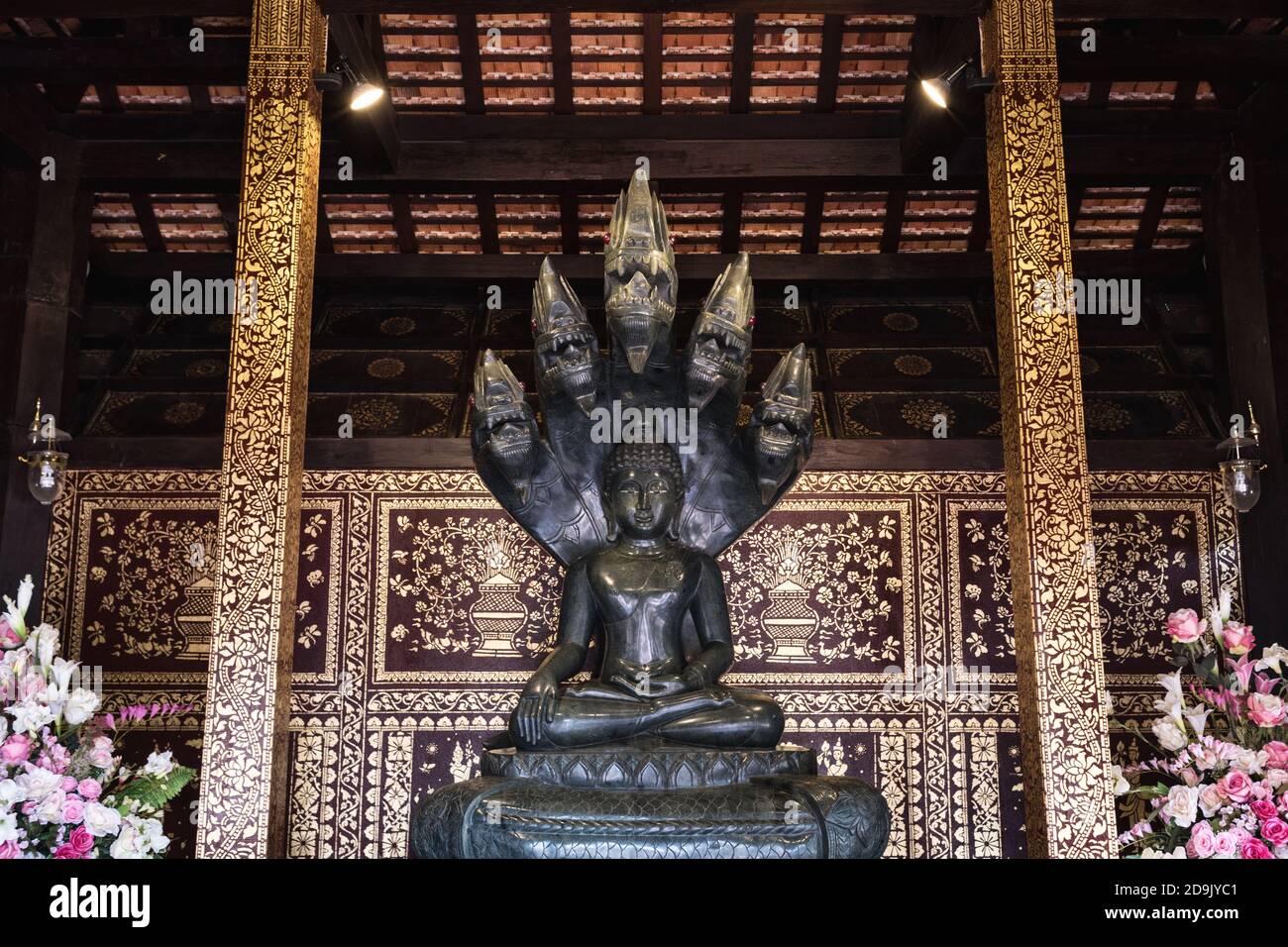 Templi asiatici in Thailandia Foto Stock