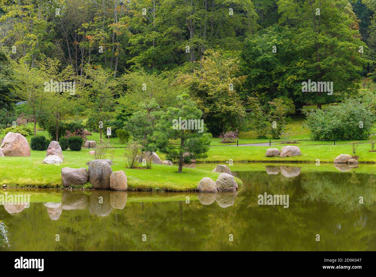 Parco giapponese. Kadriorg. Foto Stock