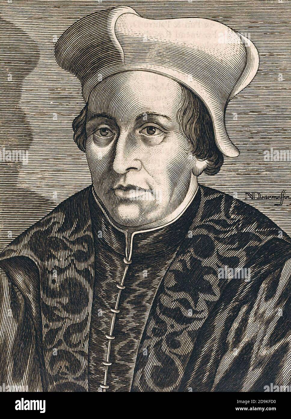FRANCESCO GUICCIARDINI (1483-1540) statista e storico italiano Foto Stock