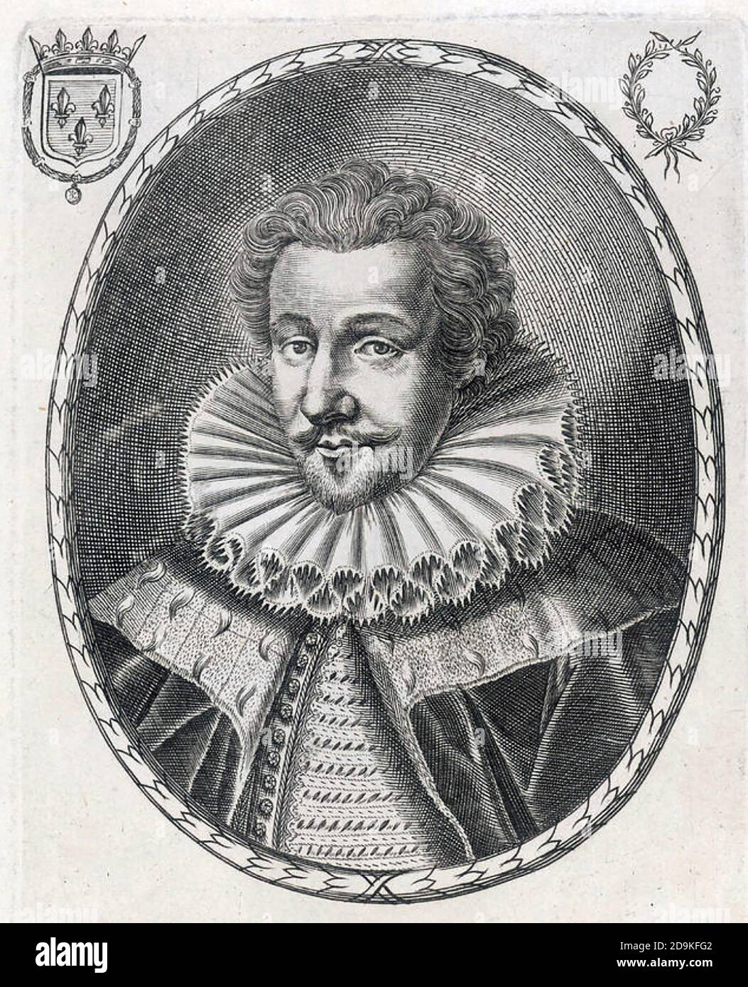 FRANCESCO, DUCA D'ANGIÒ (1555-1584) figlio minore di Enrico II di Francia e di Caterina de' Medici Foto Stock