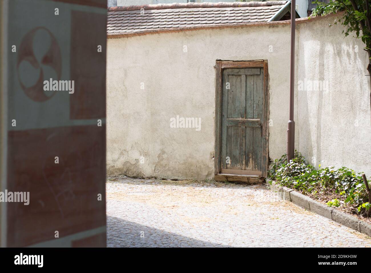 Prospettive dalle strade di Hall in Tirolo Foto Stock