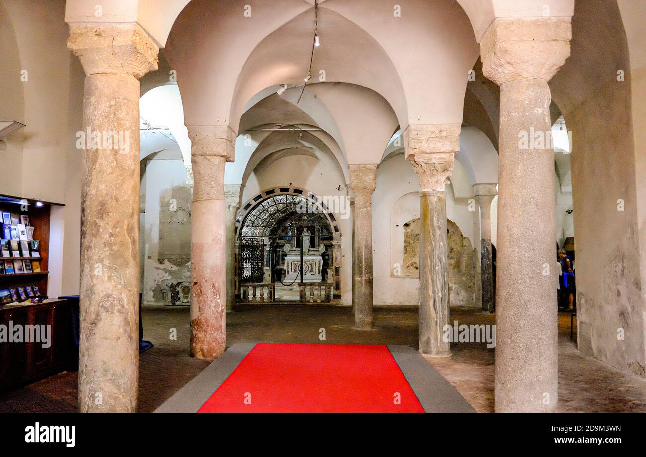 Italia Calabria Parco Nazionale Aspromonte - Gerace - Cattedrale Madonna Cappella d'Itria Foto Stock