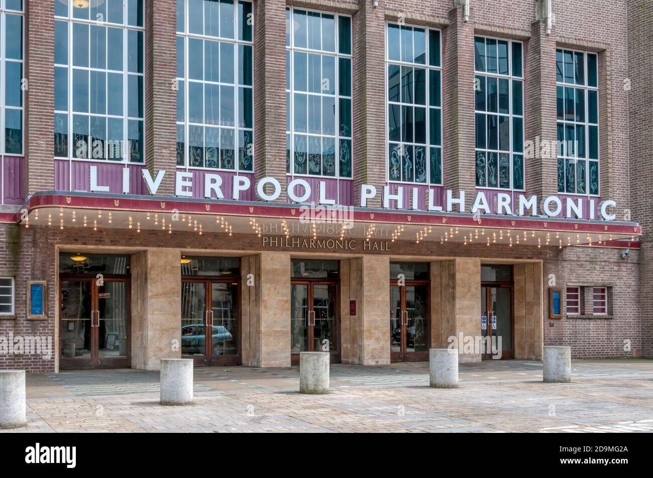 La Philharmonic Hall, Casa del Liverpool Philharmonic. Foto Stock