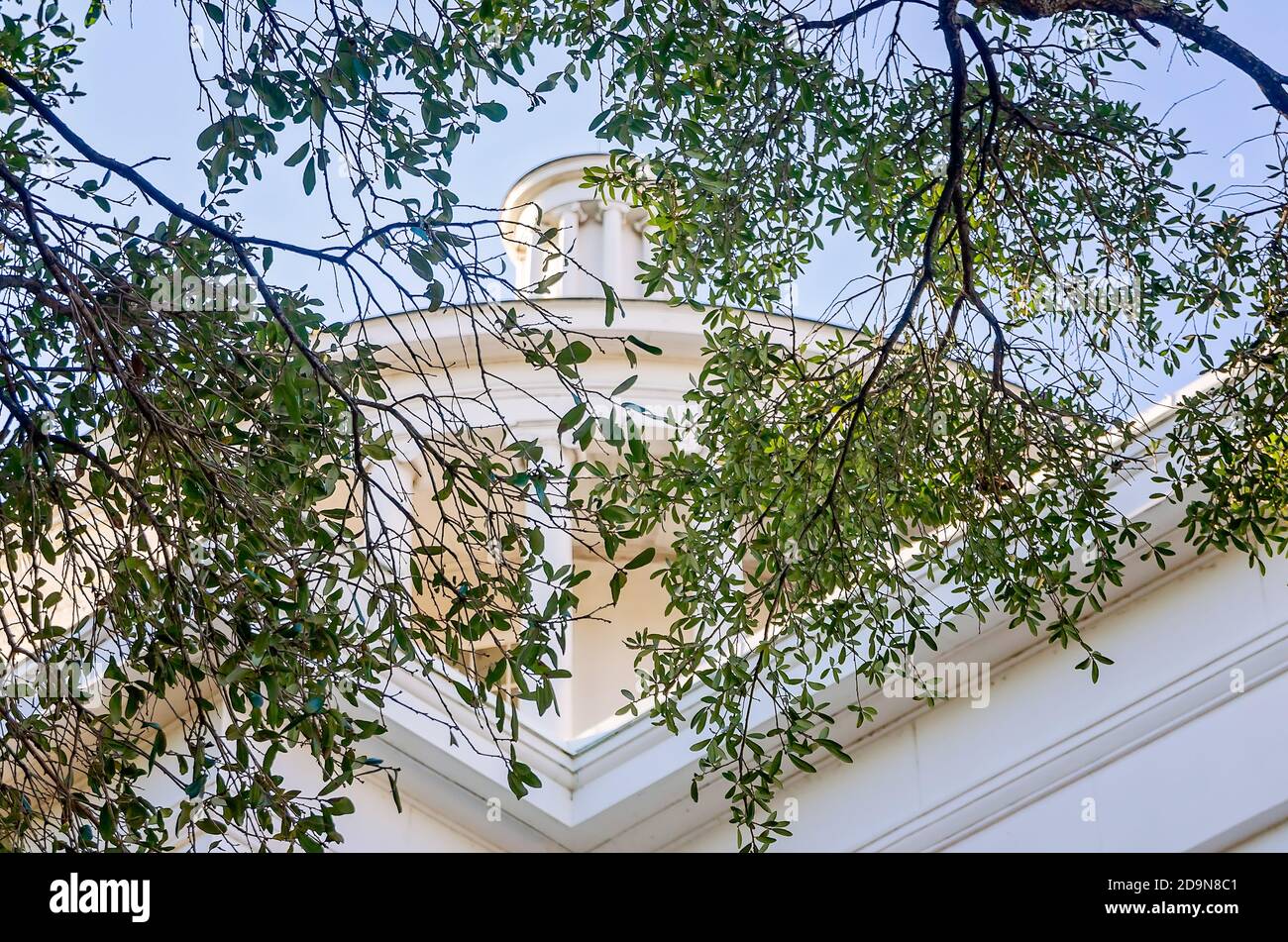 La cupola della Barton Academy, la prima scuola pubblica in Alabama, è raffigurata, il 31 ottobre 2020, a Mobile, Alabama. Foto Stock