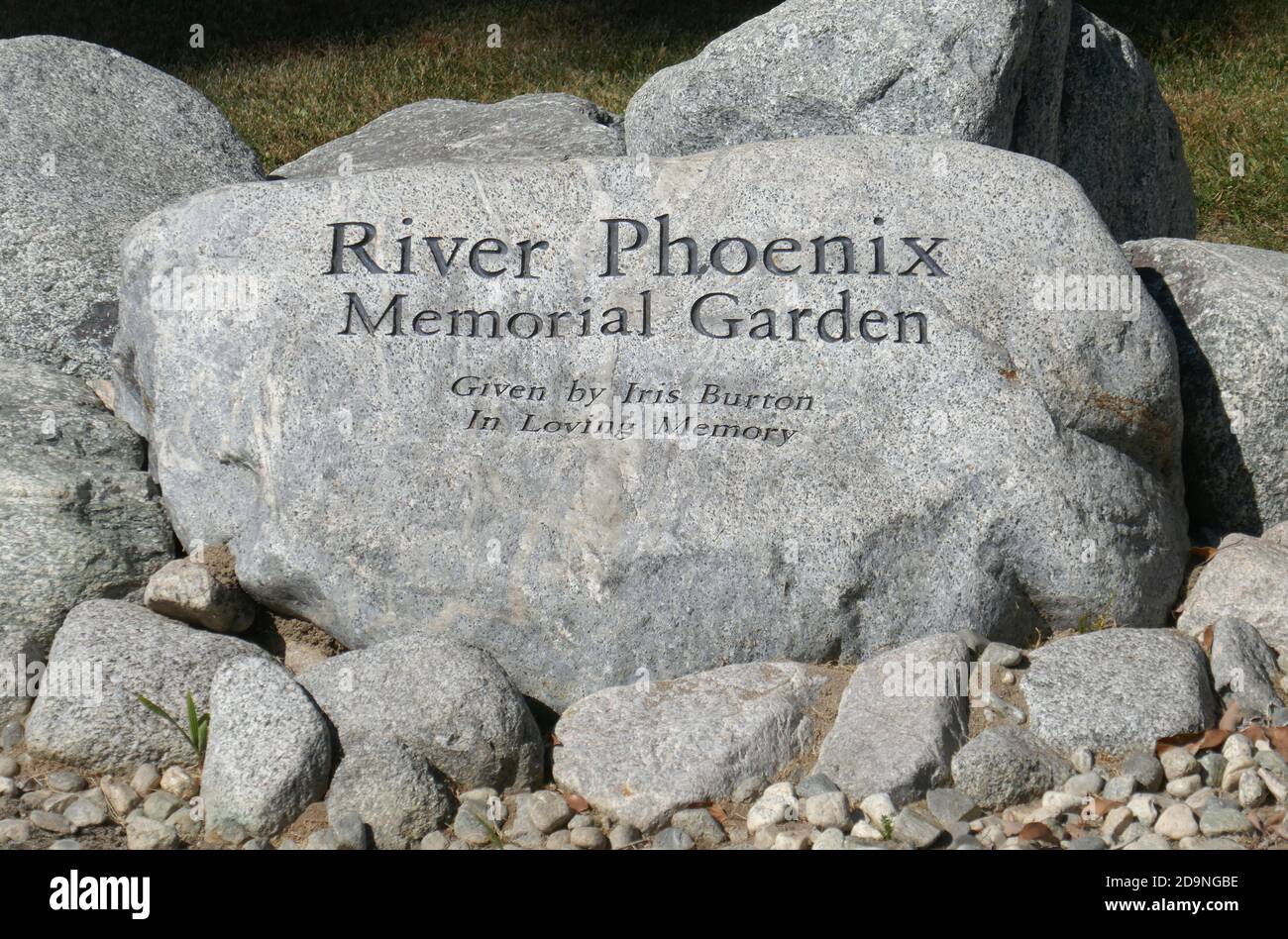 Arcadia, California, USA 4 novembre 2020 UNA visione generale dell'atmosfera del River Phoenix Memorial Garden presso il Methodist Hospital a 300 W. Huntington Drive il 4 novembre 2020 ad Arcadia, California, USA. Foto di Barry King/Alamy Stock foto Foto Stock