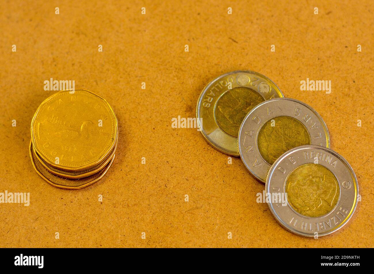 Moneta canadese, Lonnie e Tonie Foto Stock