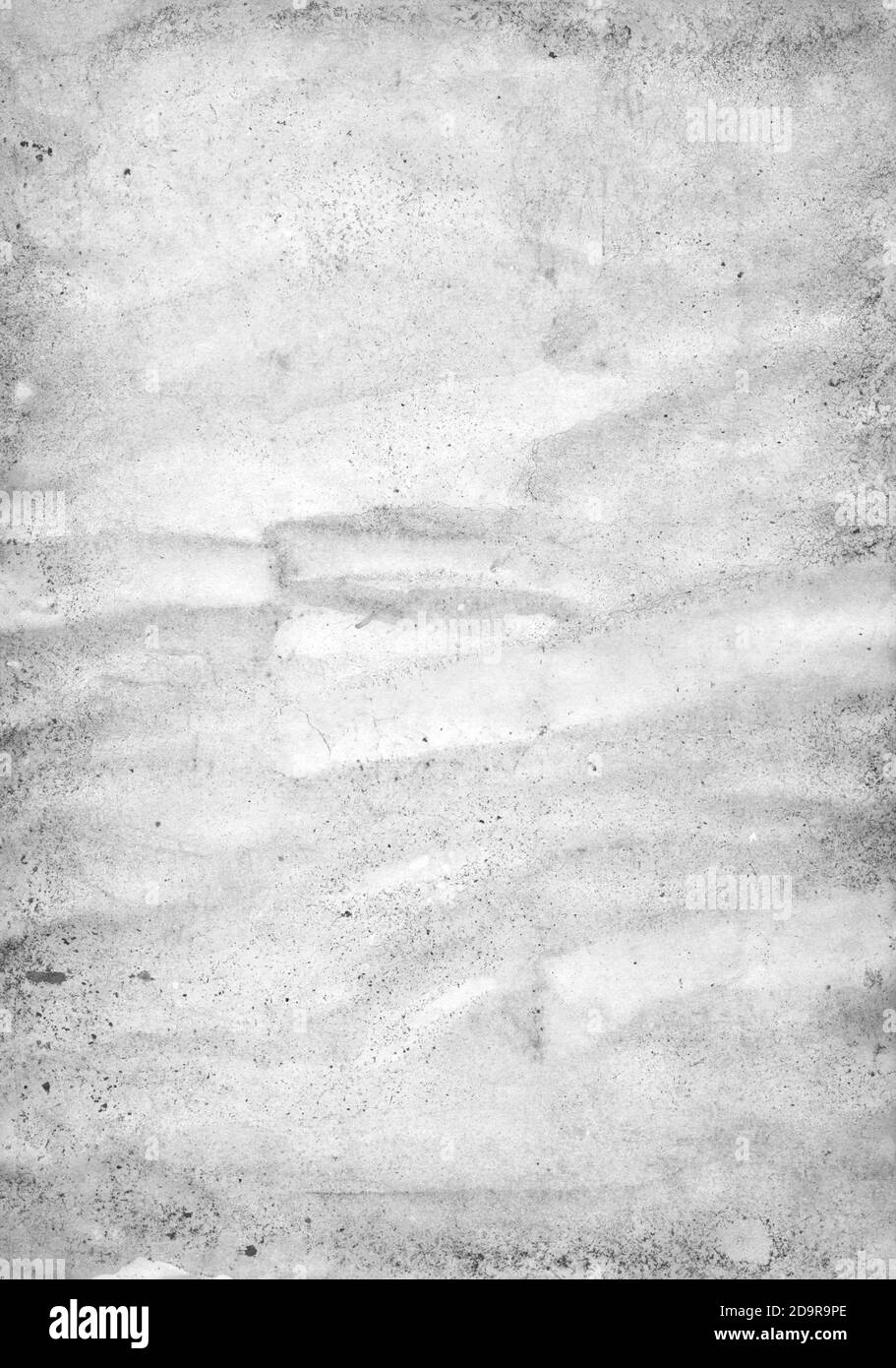 Carta sporca - macchie di polvere e sporco - carta sporca texture Foto Stock