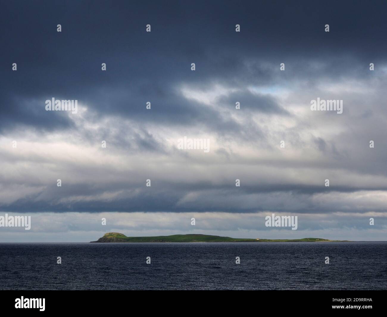 Isola di Cara da Tayinloan, Scozia Foto Stock