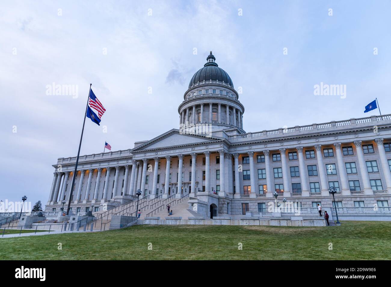 Salt Lake City, UT / USA - 6 novembre 2020: Edificio del Campidoglio dello Utah Foto Stock