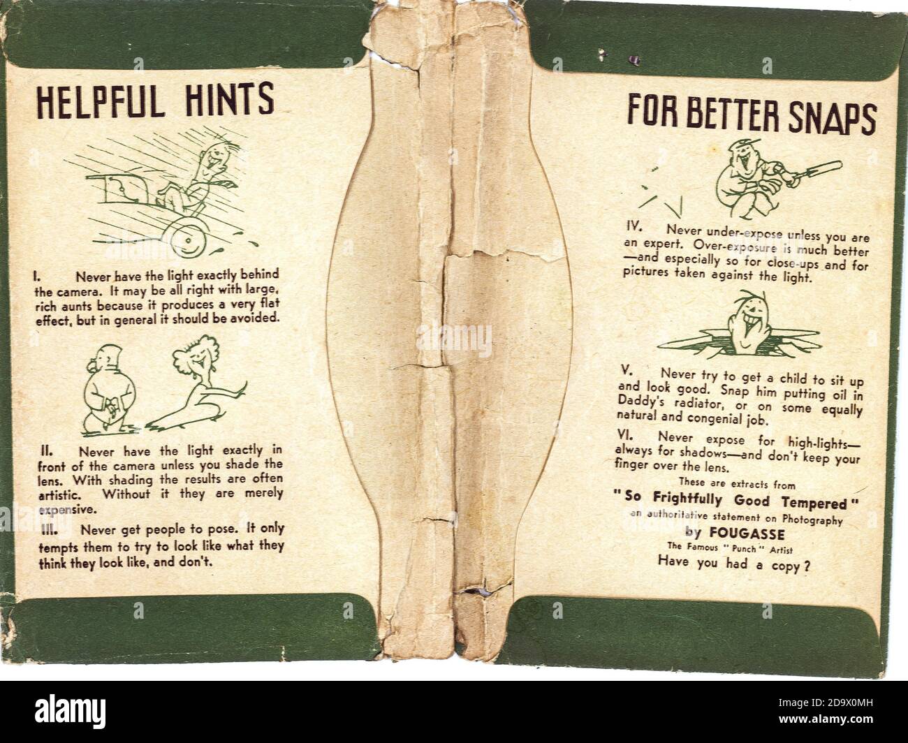 Vecchia fotografia analogica - pre-digitale. Portafoglio di 1937 pellicole per l'elaborazione di fotografie stampate dal negozio di Chemists a Watford, Regno Unito. Foto Stock