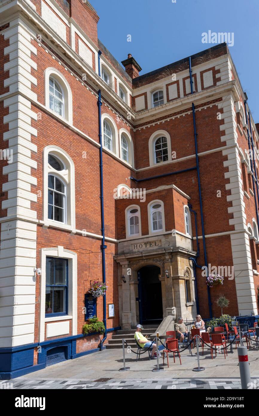 The Yarborough Hotel a Wetherspoon public house, Bethlehem Street, Grimsby, Lincolnshire. Foto Stock