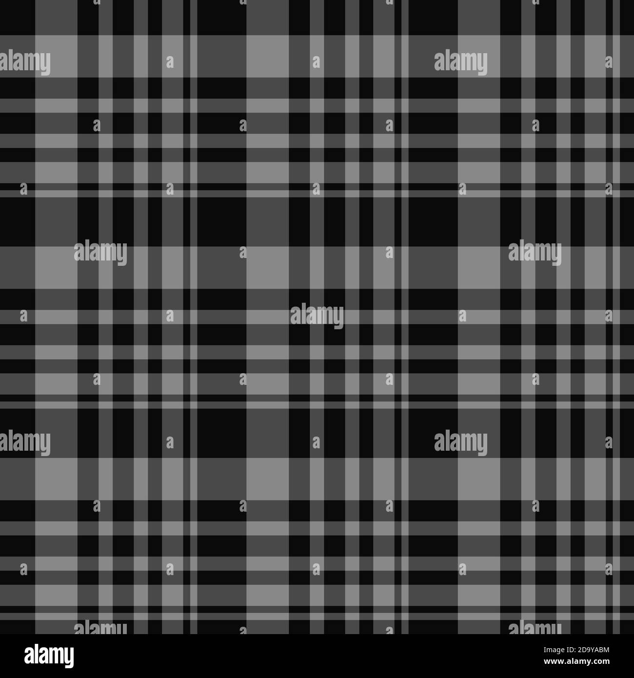 Controllare la ripetizione senza giunture della plaid. Sfondo vettoriale di ornamento tessile. Design in tessuto piatto. Tartan. Illustrazione Vettoriale