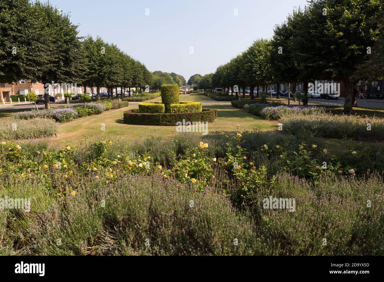 Welwyn Garden City, Hertfordshire, Inghilterra Foto Stock