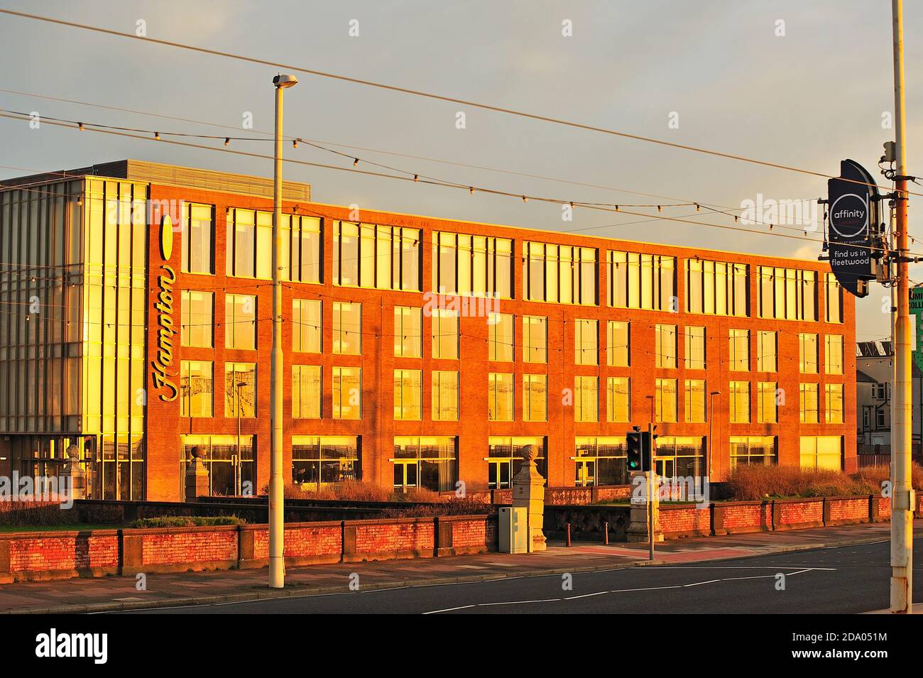 Hotel Hampton by Hilton a Blackpool Foto Stock