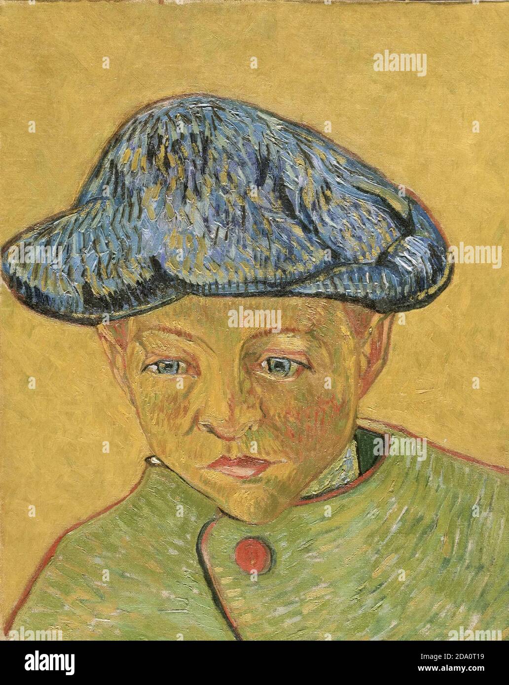 Vincent Willem van Gogh, olandese, 1853–1890 – Ritratto di Camille Roulin 1888. Foto Stock