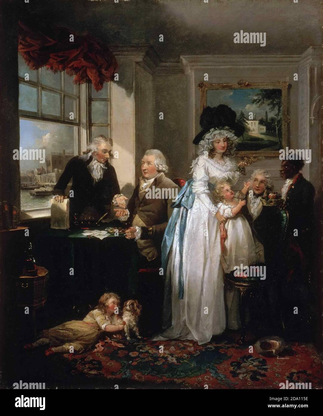 George Morland, inglese, 1763-1804 -- frutti dell'industria precoce e dell'economia Foto Stock