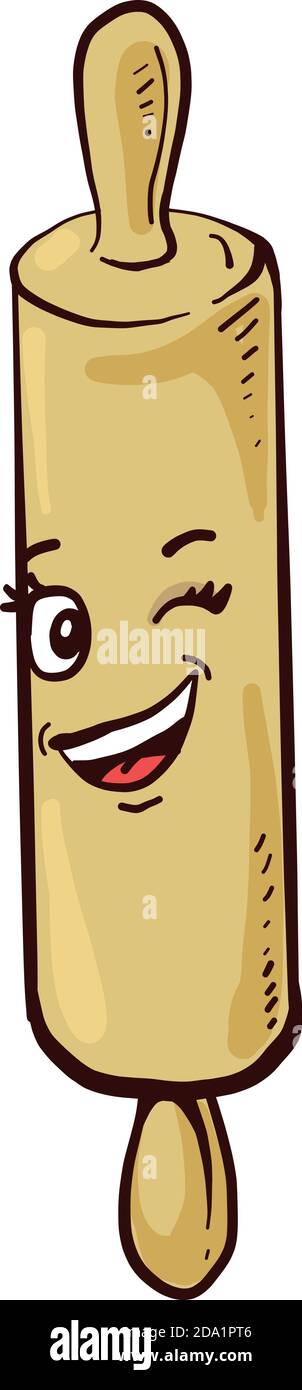 Verricello , illustrazione, vettore su sfondo bianco Illustrazione Vettoriale