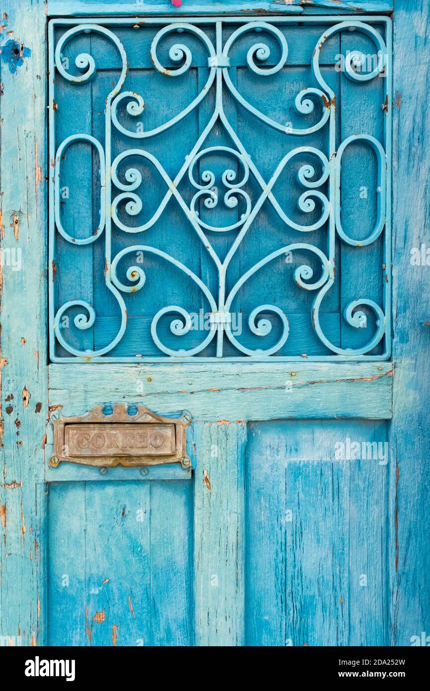 Porta vecchia, Merida Messico Foto Stock