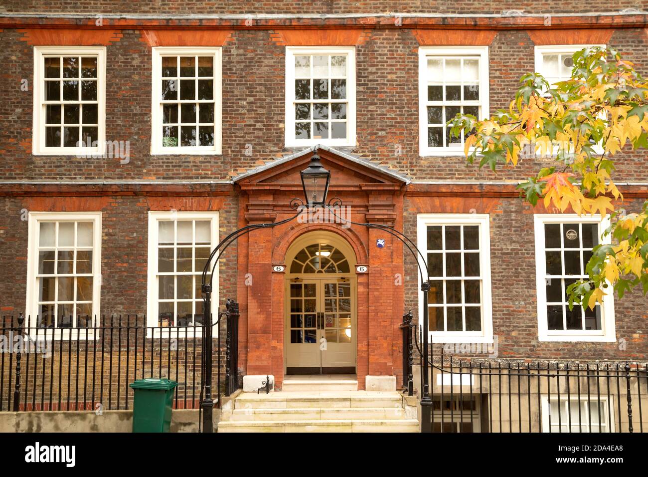 Ingresso al 6, Kings Bench Walk Barrister Chambers. Temple, Londra. REGNO UNITO Foto Stock