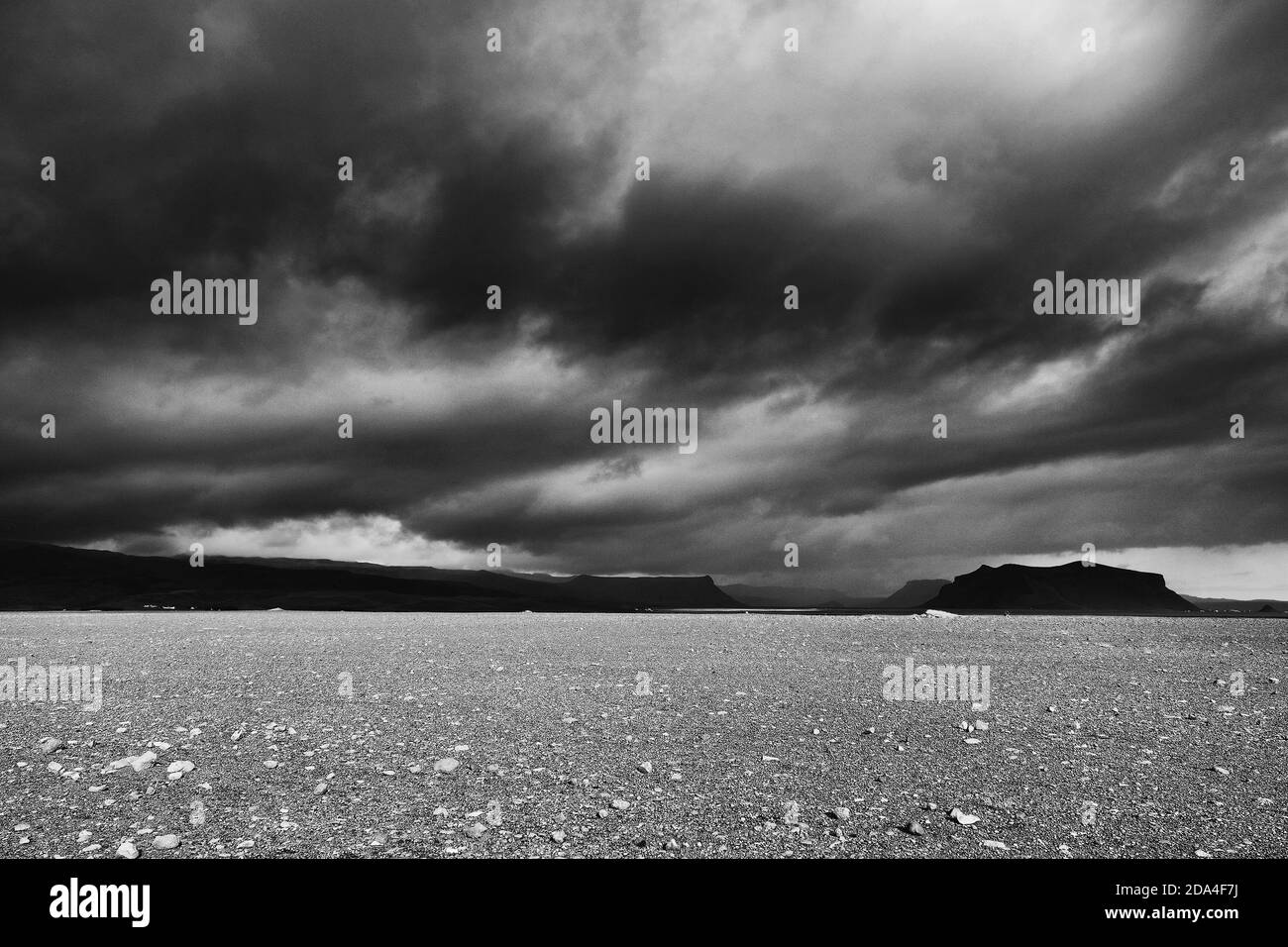 Tipico paesaggio estivo islandese, Europa Foto Stock