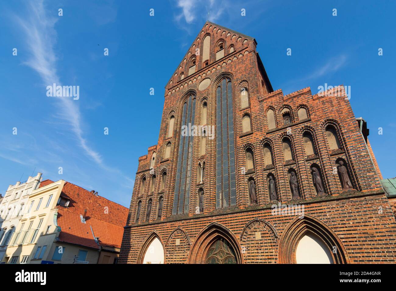 Lübeck: chiesa di Katharinenkirche (St Katharinen), Ostsee (Mar Baltico), Schleswig-Holstein, Germania Foto Stock