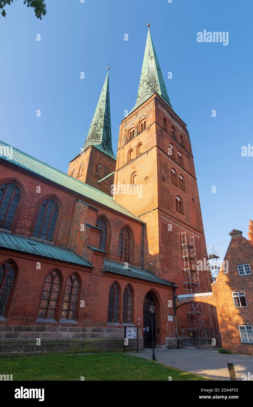 Lübeck: Cattedrale di Lübeck, Ostsee (Mar Baltico), Schleswig-Holstein, Germania Foto Stock