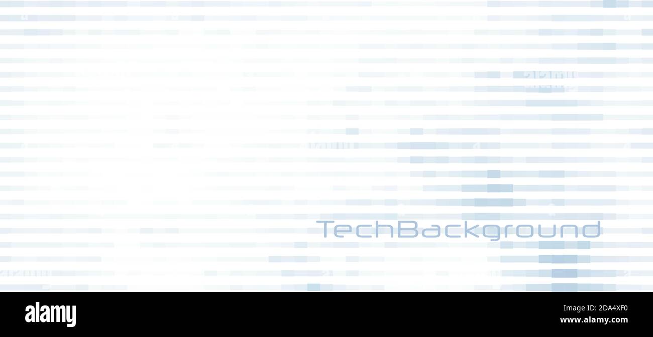 Astratto sfondo grigio molto chiaro a strisce blu. Modello tecnico grafico vettoriale Illustrazione Vettoriale