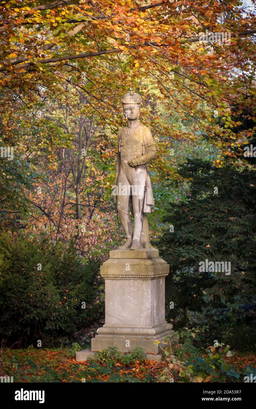 Prinz Wilhelm und die Farben des Herbst - principe Guglielmo e i colori dell'autunno Foto Stock