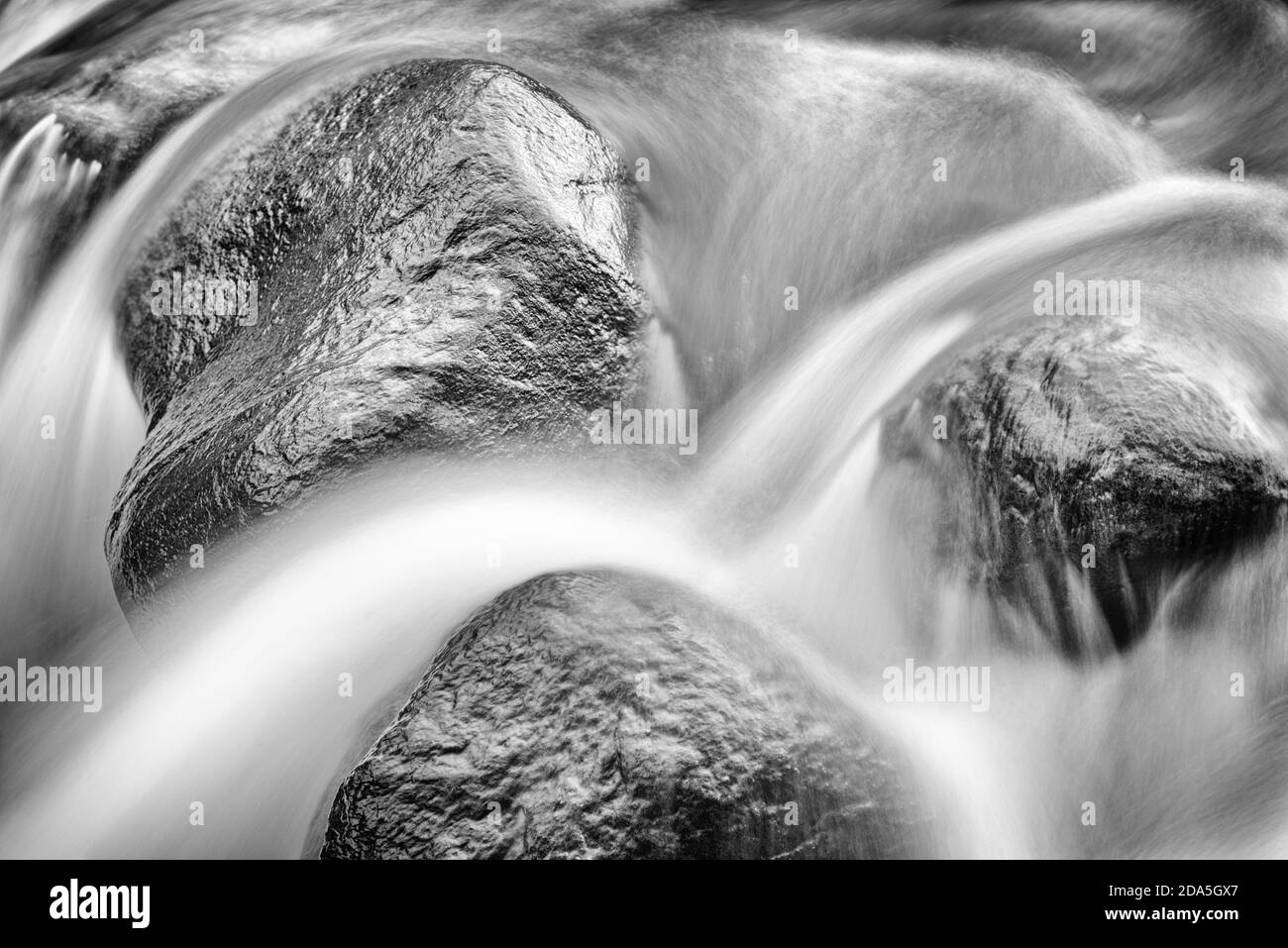 Riviere Beauport e le cascate di Parc Armand Grenier a Quebec City, Canada Foto Stock