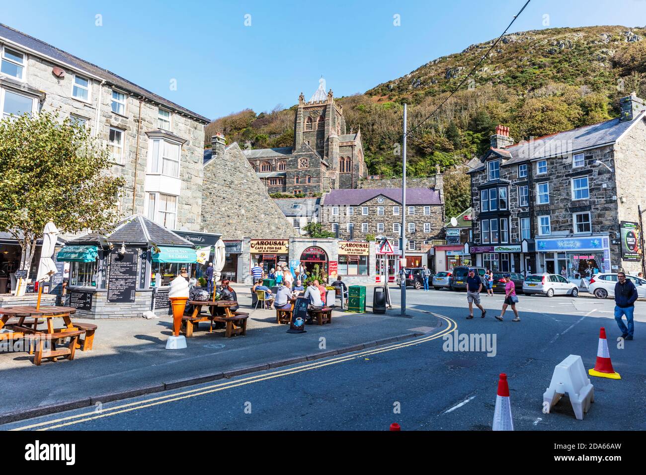 Barmouth è una città di mare e una comunità nella contea di Gwynedd, Galles nord-occidentale, Barmouth, Galles, Regno Unito, Barmouth, Barmouth, Galles, barmouth Foto Stock