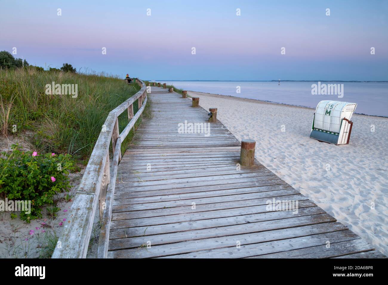 Geografia/viaggio, Germania, Schleswig-Holstein, nuova città di Holstein, togher sulla spiaggia, Pelzerhaken, diritti aggiuntivi-clearance-Info-non-disponibile Foto Stock