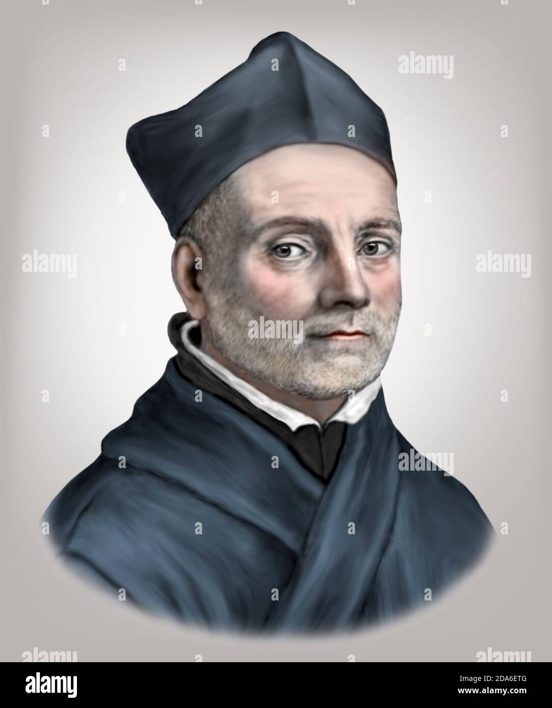 Athanasius Kircher 1602-1680 Polimath gesuita tedesco di Scholar Foto Stock
