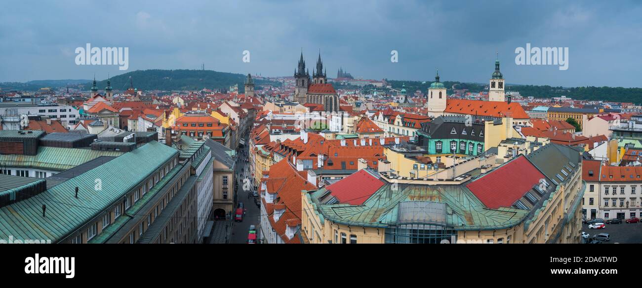 Praga Repubblica Ceca, Europa Foto Stock