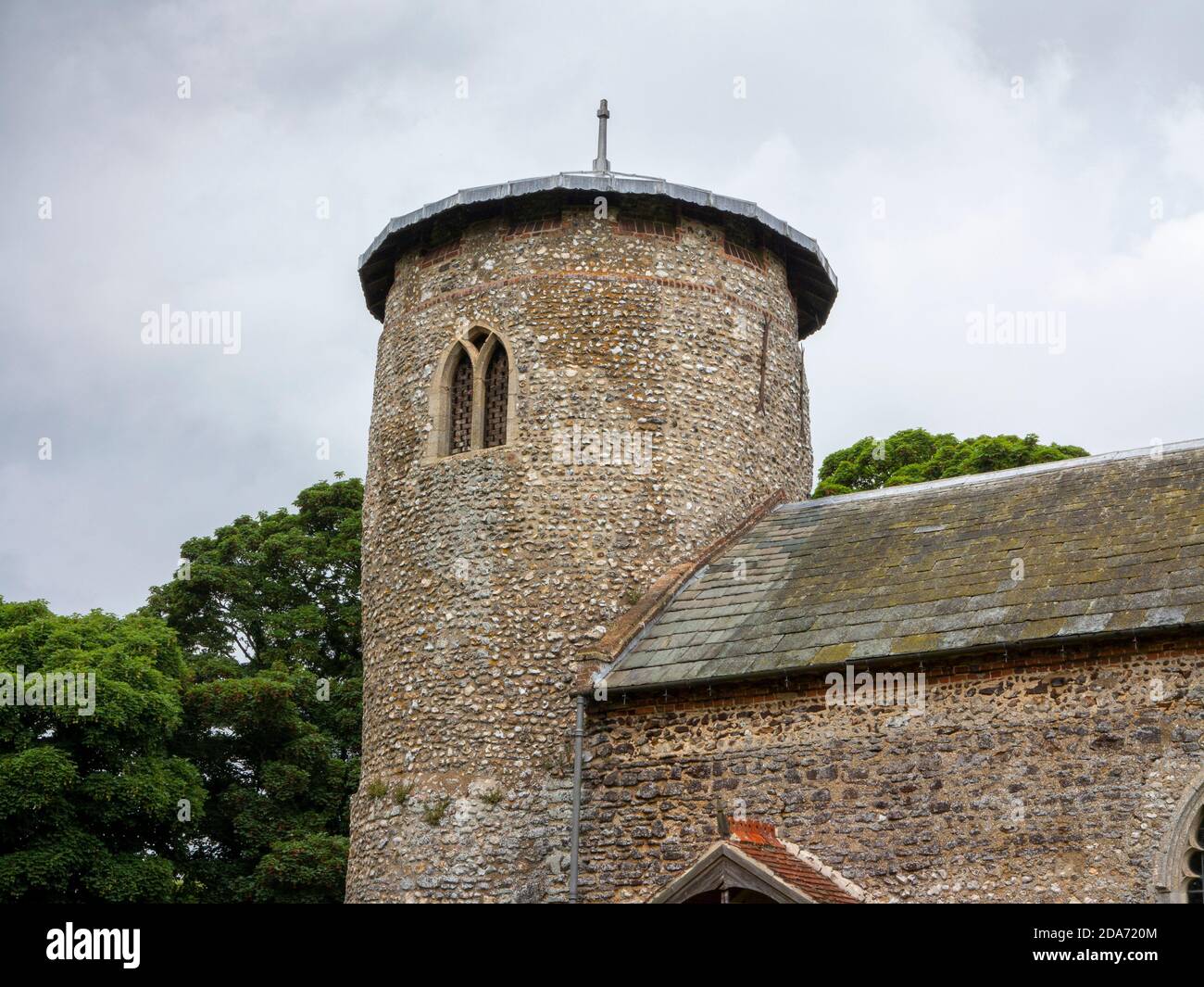 St Nicholas Church, Shereford, Norfolk, Inghilterra, Regno Unito Foto Stock