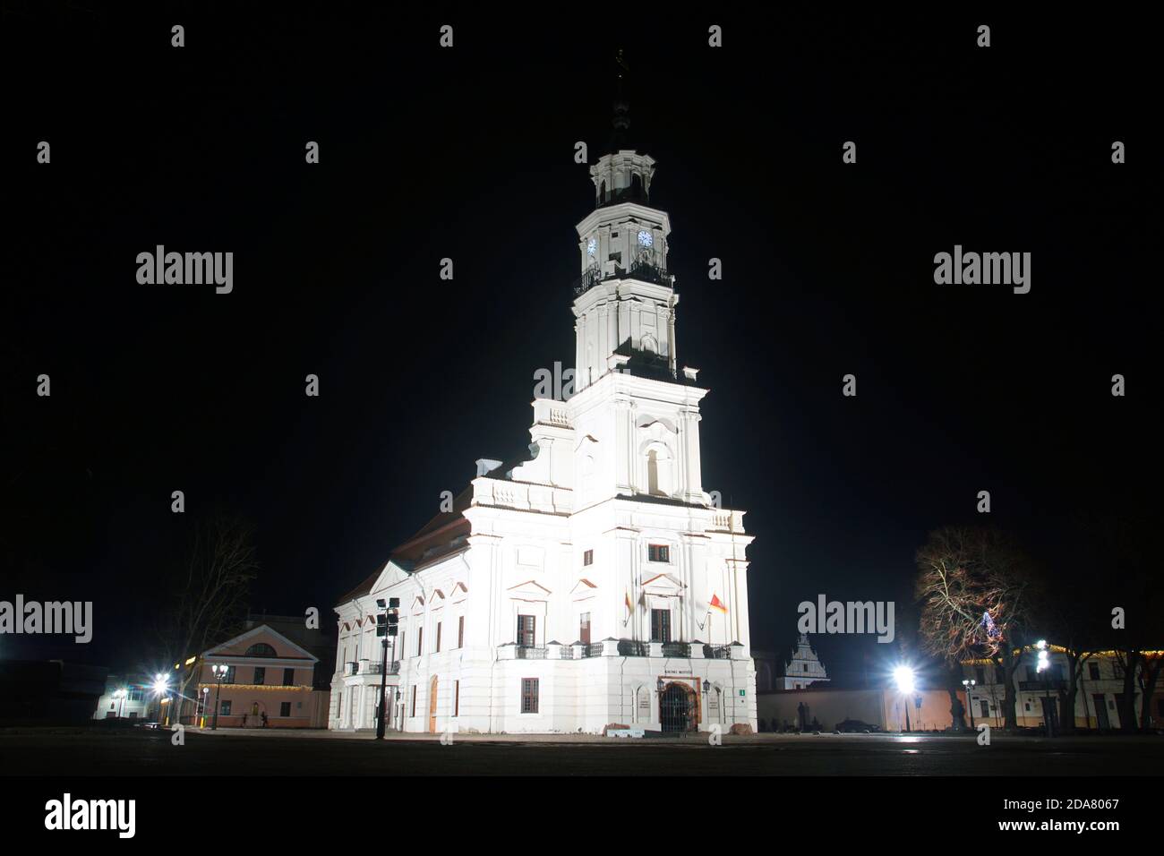 Il Municipio di Kaunas, Lituania Foto Stock