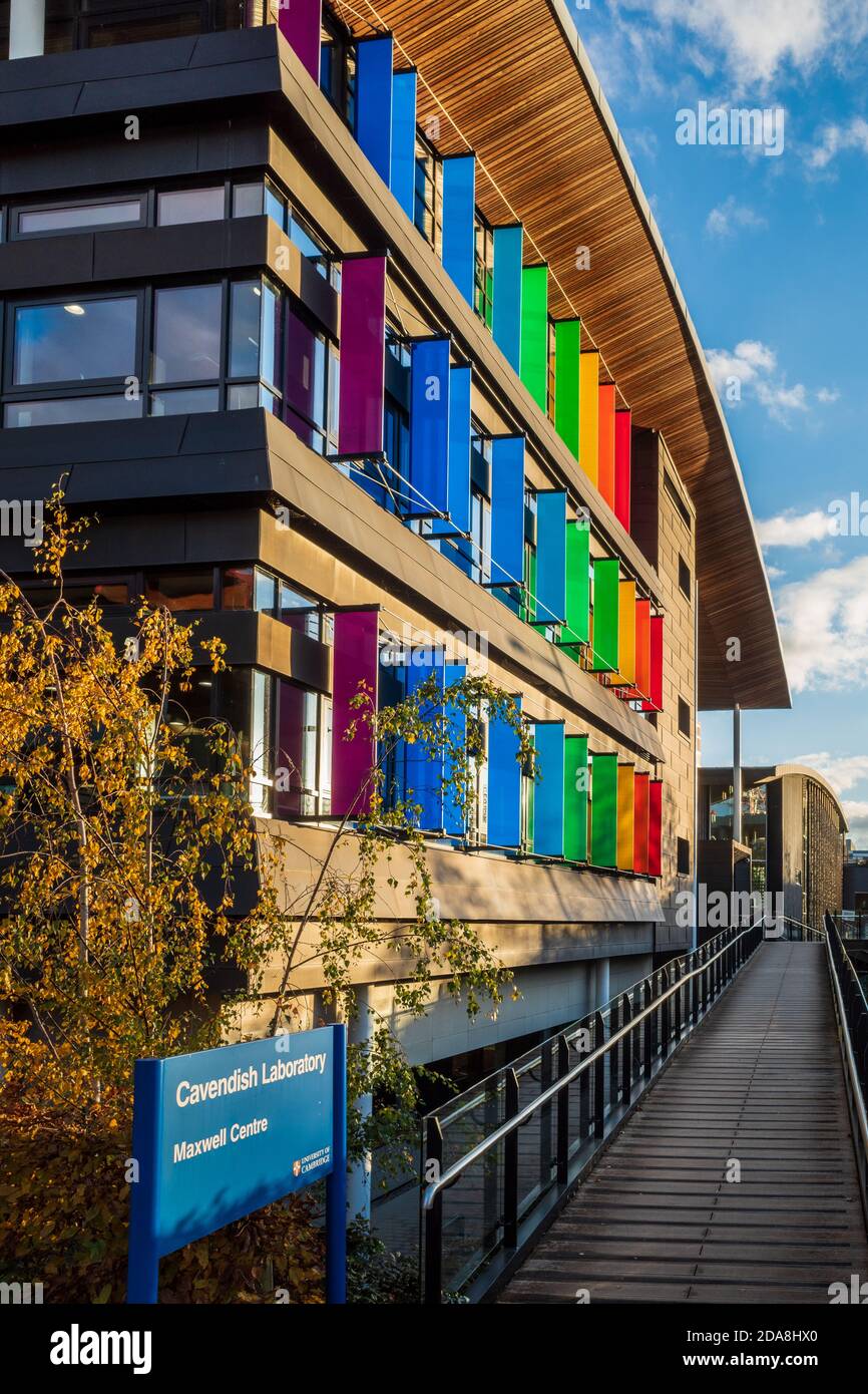 Cavendish Laboratory Cambridge University - il Maxwell Center, parte dei Cavendish Labs presso il sito dell'Università di Cambridge West. Foto Stock