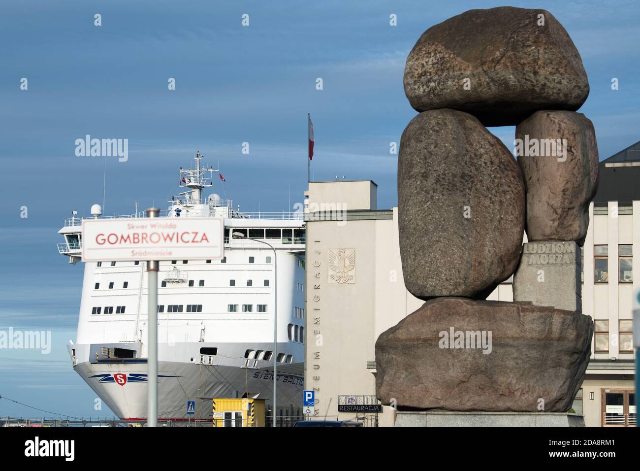 Museo dell'emigrazione a Gdynia, Polonia. 13 Settembre 2020 © Wojciech Strozyk / Alamy Stock Photo Foto Stock